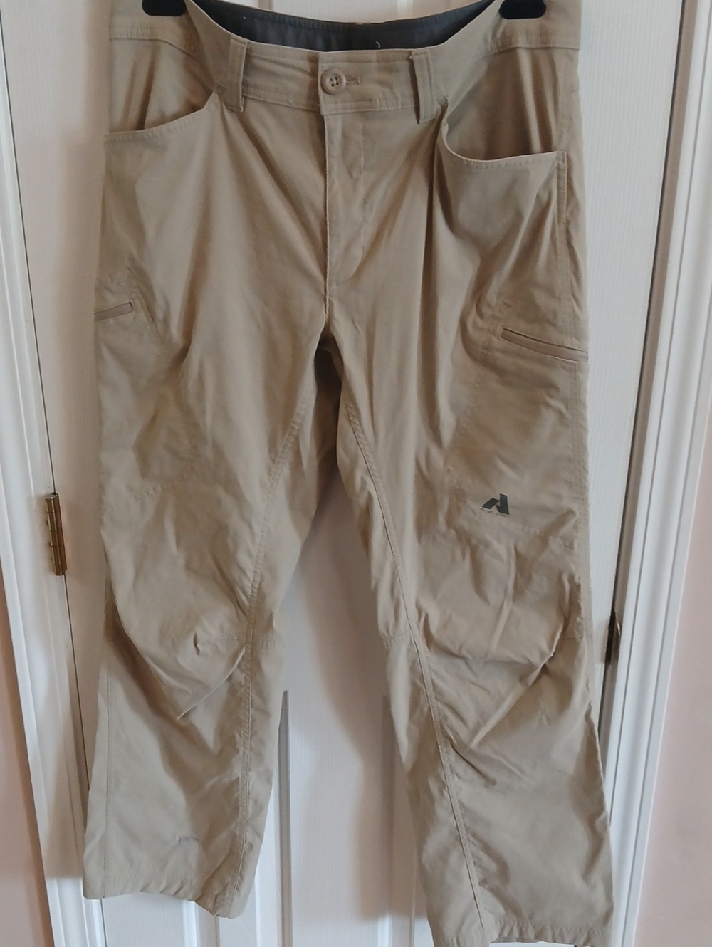 Eddie Bauer Men's Tan Outdoor Stretch Cargo Pants Size 34 X 30